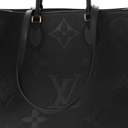 Louis Vuitton Empreinte Monogram Giant Onthego GM Black 7 of 11