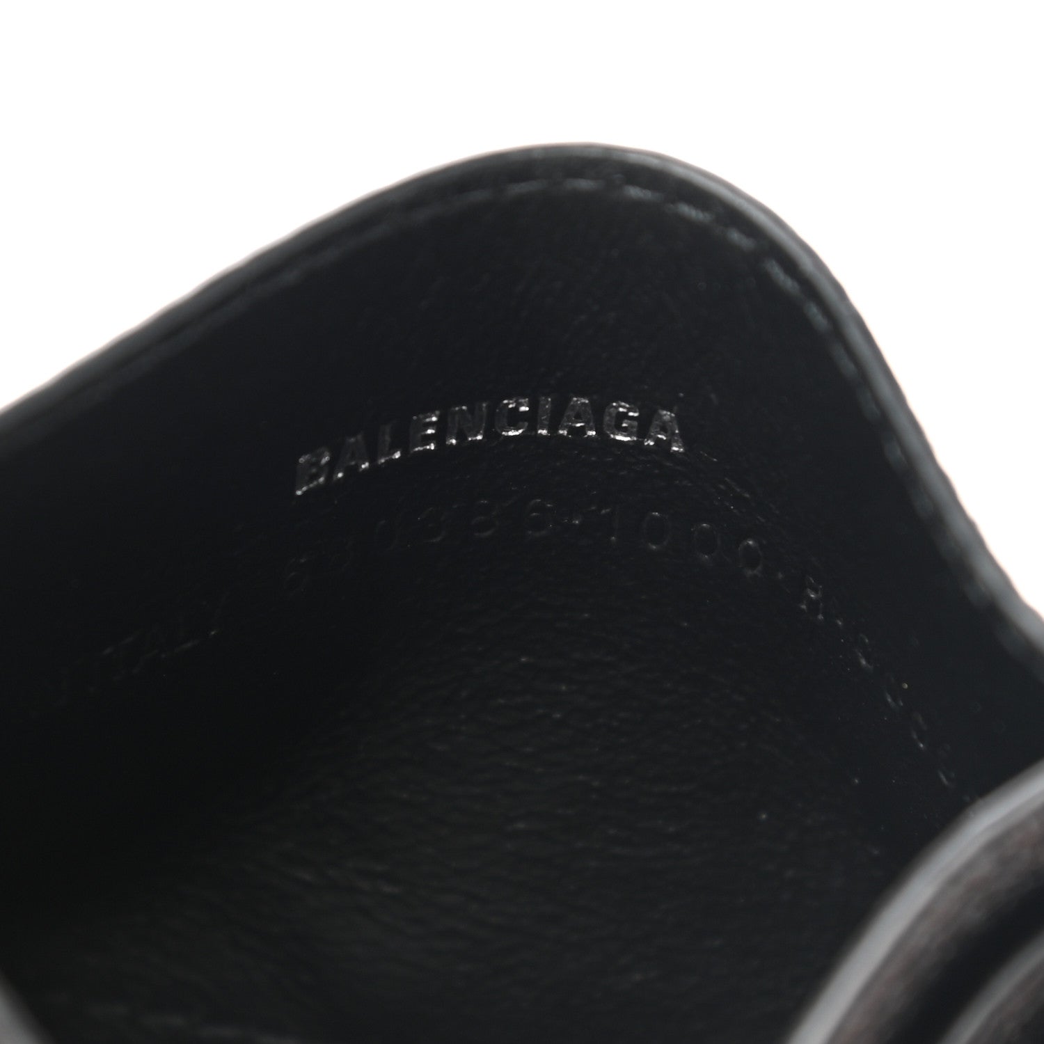 Gucci X BALENCIAGA BB Monogram Web Ophidia Card Holder Black 5 of 7