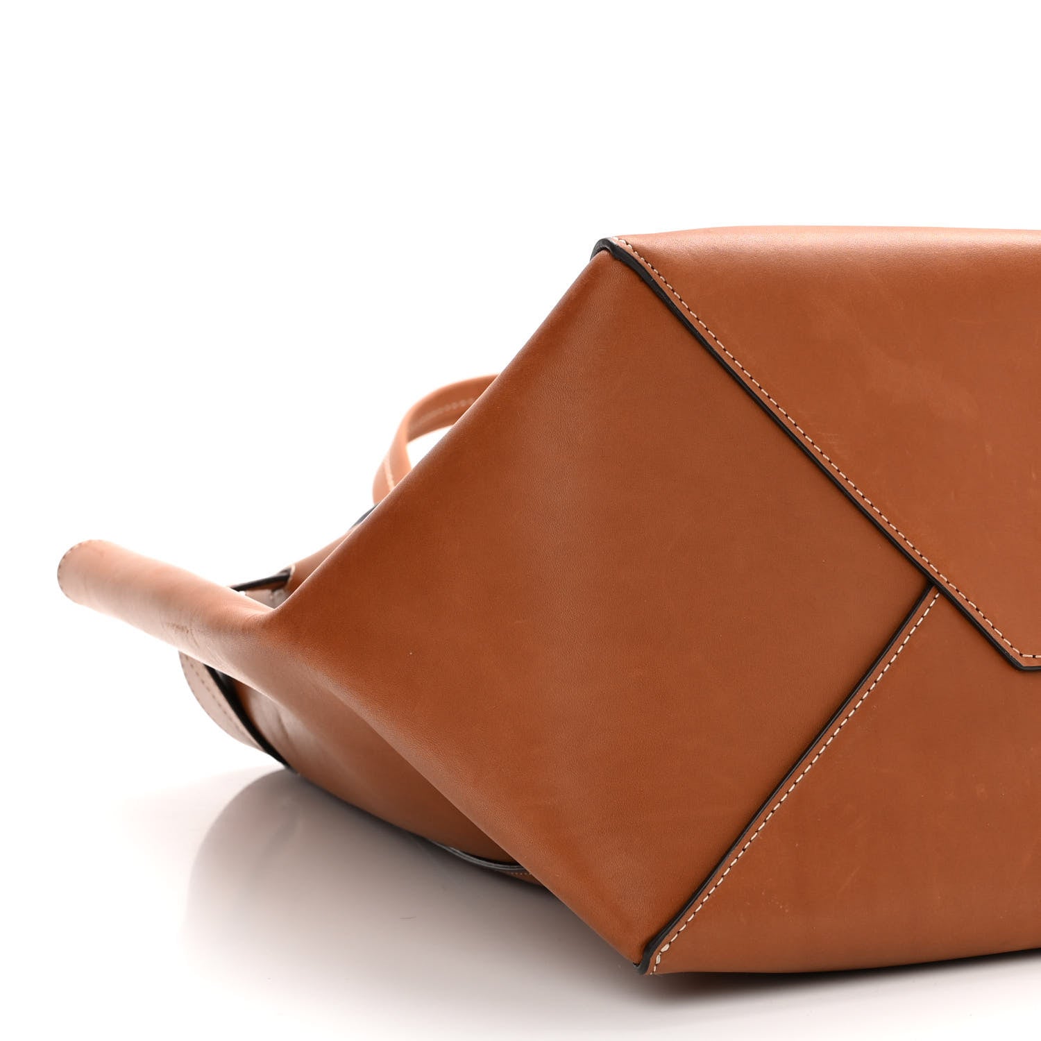 Celine Smooth Calfskin Medium Belt Cabas Phantom Brown 8 of 12