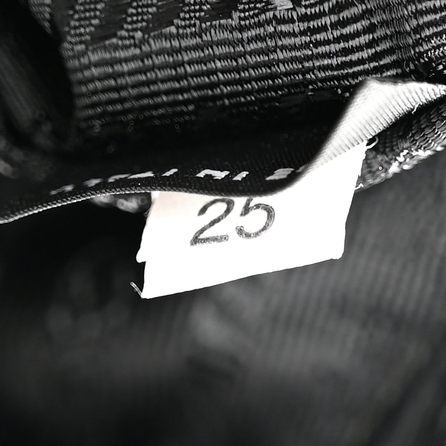 Tessuto Nylon Mini Re-Edition 2000 Bag Black