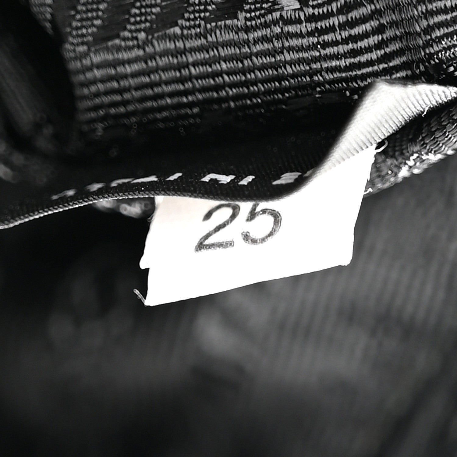 Prada Tessuto Nylon Mini Re-Edition 2000 Bag Black 8 of 12
