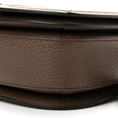 Gucci GG Supreme Monogram Web Small Ophidia Flap Messenger Bag Brown 10 of 10