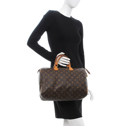 Louis Vuitton Monogram Speedy 35 2 of 17
