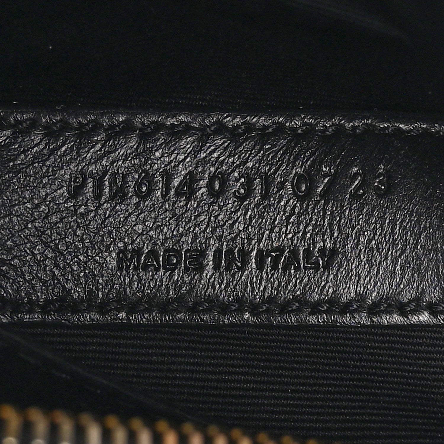Saint Laurent Calfskin Matelasse Monogram Lou Belt Bag Black 7 of 11