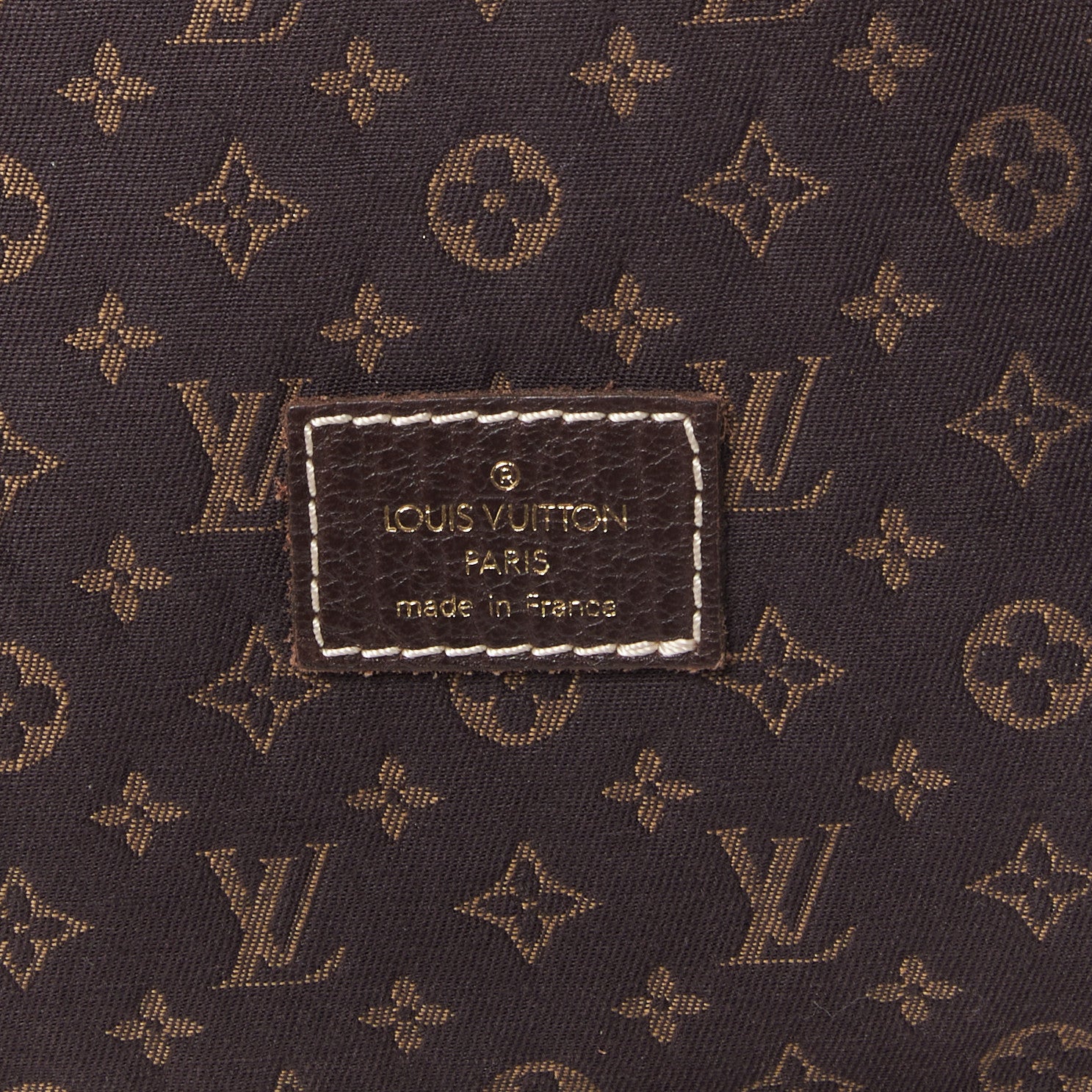 Louis Vuitton Monogram Mini Lin Saumur Ebene 8 of 8