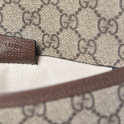 Gucci GG Supreme Monogram Neo Vintage Web Belt Bag Brown 7 of 7