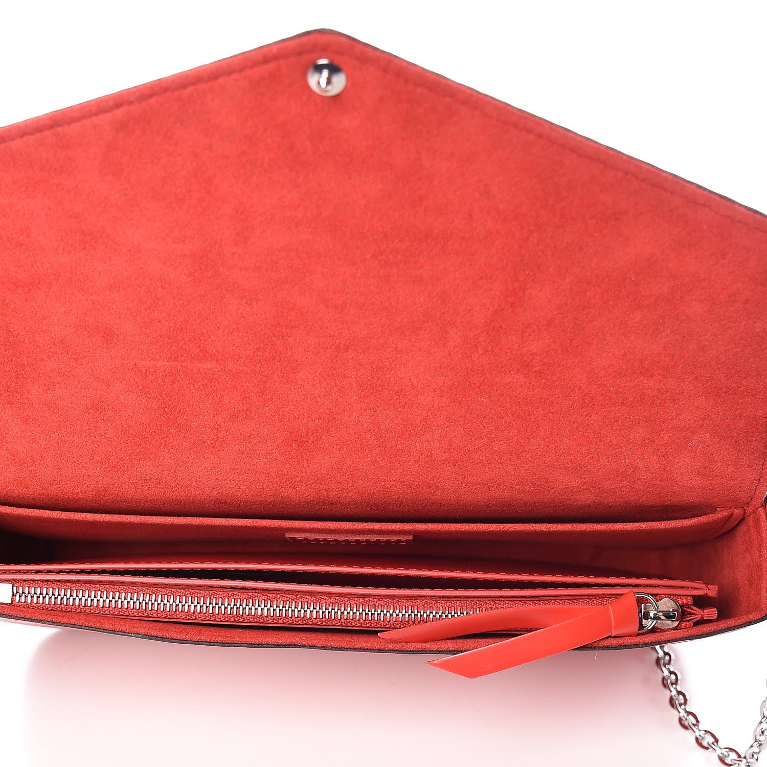 Louis Vuitton Epi Pochette Felicie Coquelicot 6 of 11