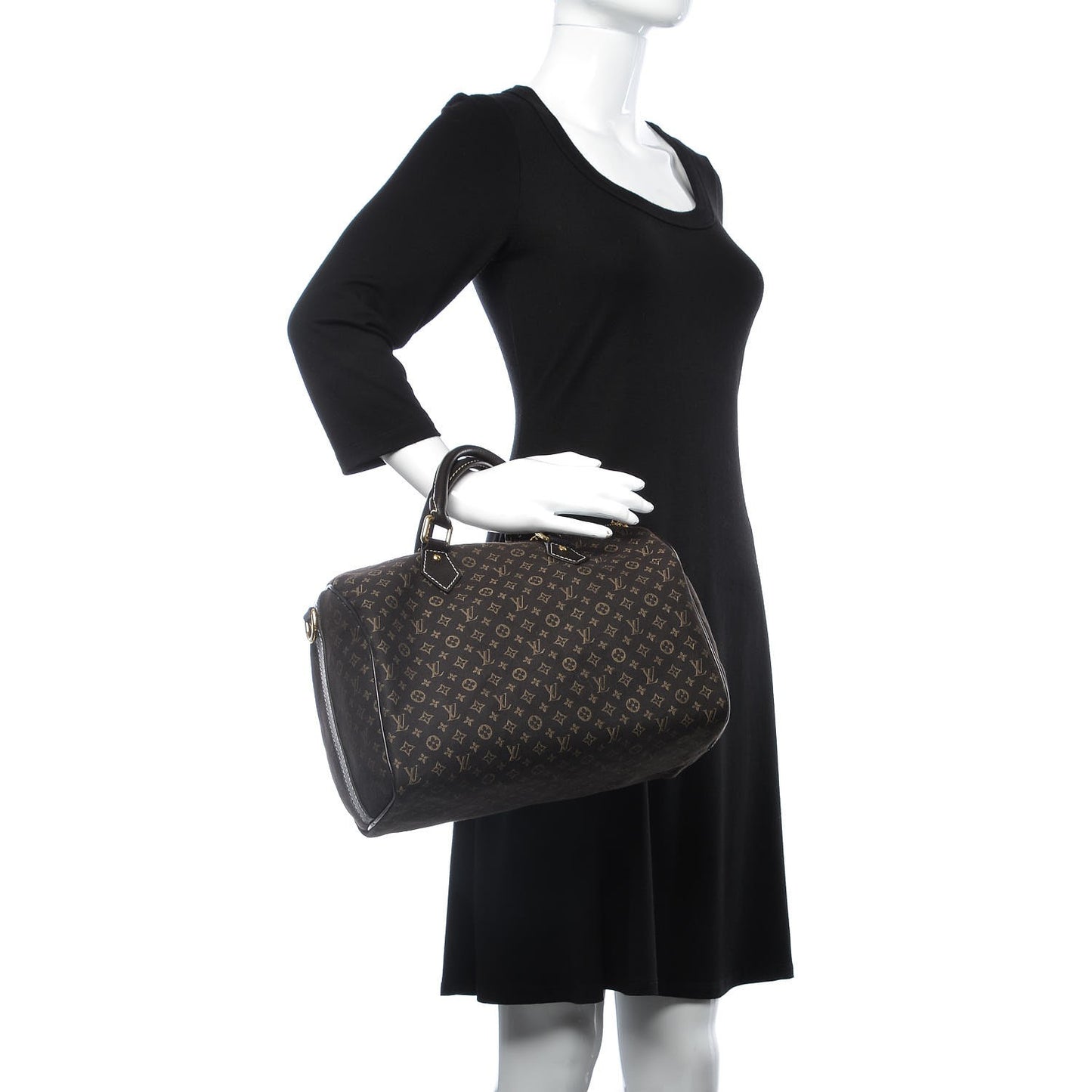 Monogram Idylle Speedy Bandouliere 30 Fusain