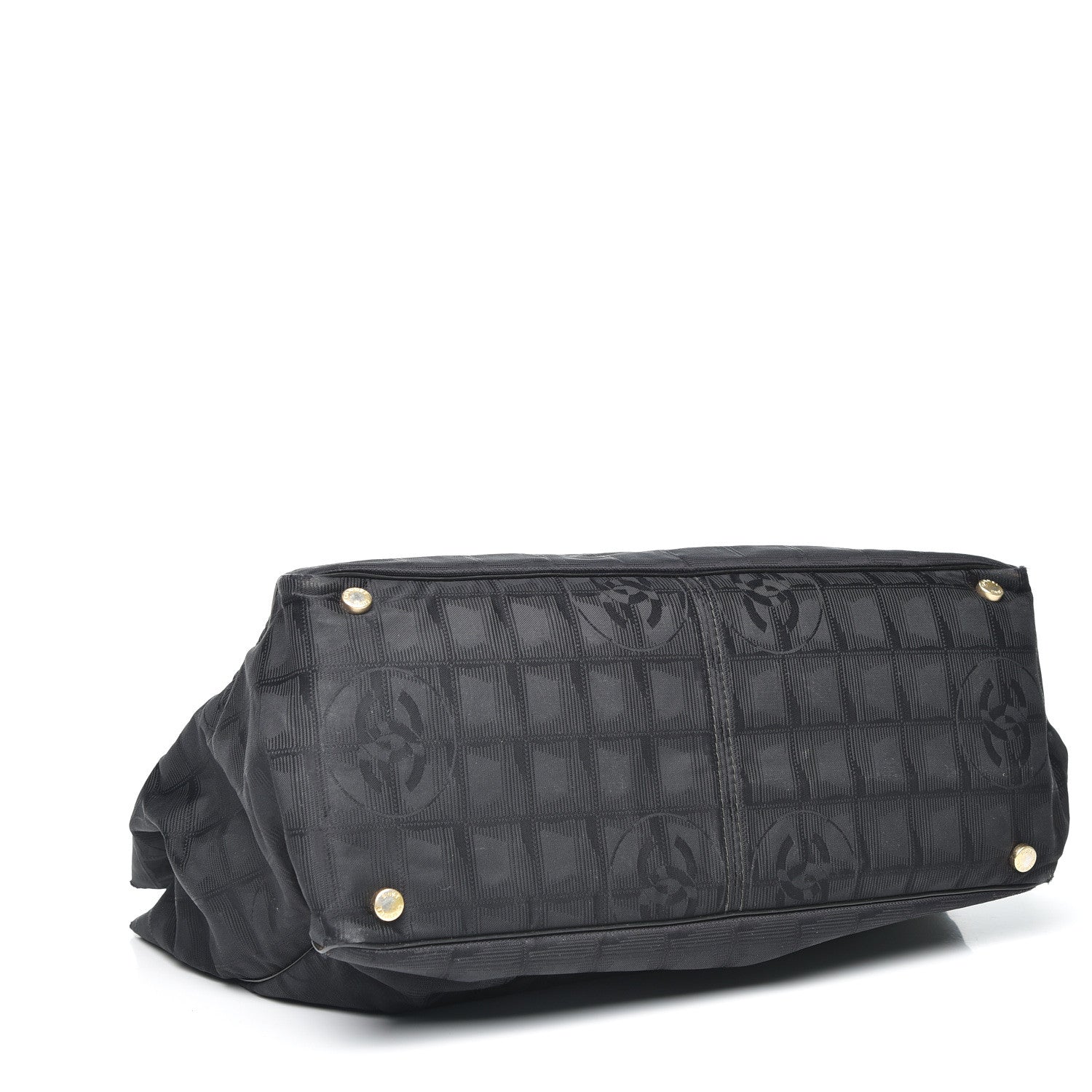 Chanel Nylon Travel Laptop Tote Black 3 of 10