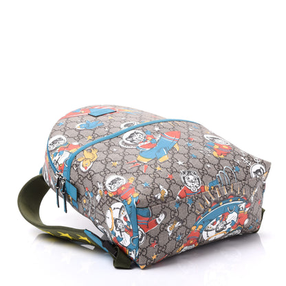 Gucci GG Supreme Monogram Space Cats Childrens Backpack 3 of 8