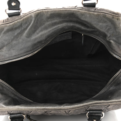 Balenciaga Chevre Quilted Matelasse MM Gris Fossile 4 of 14