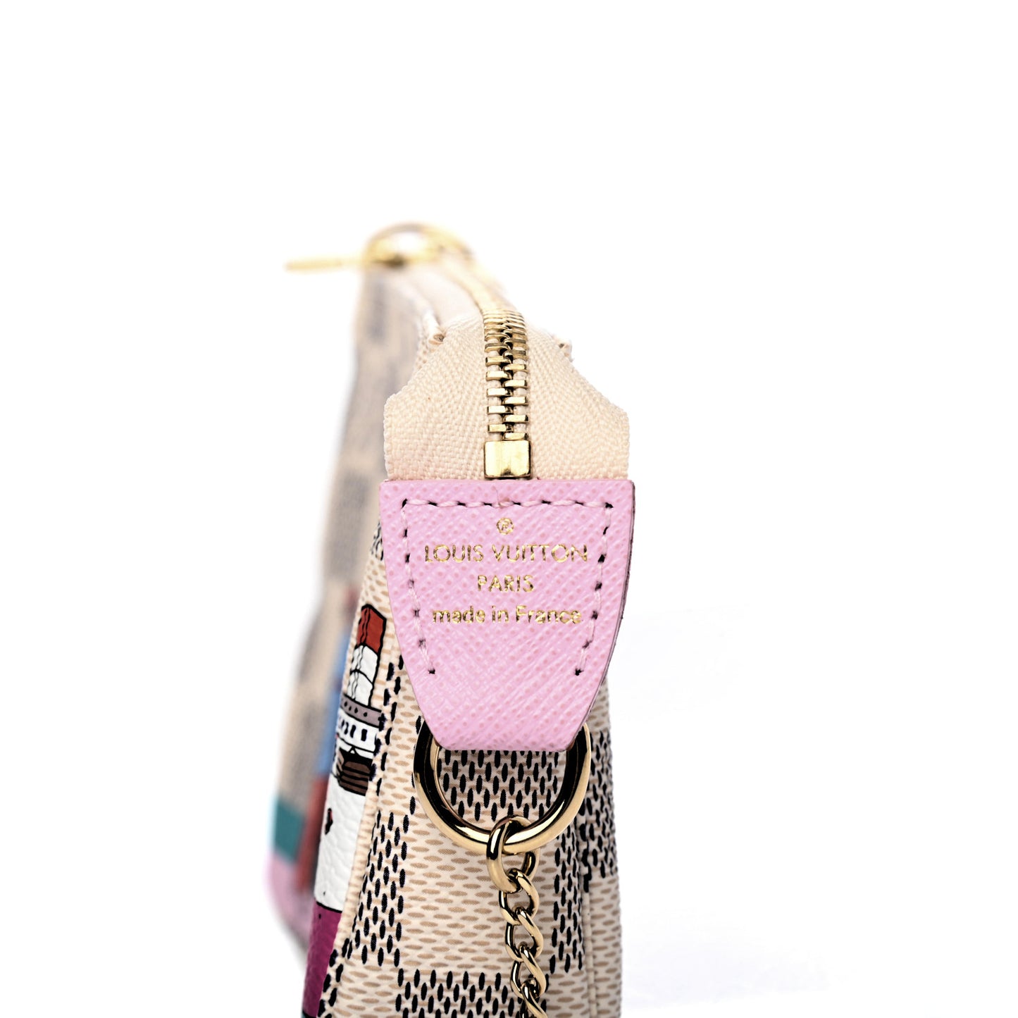 Damier Azur 2016 Christmas Animation Mini Pochette Accessories