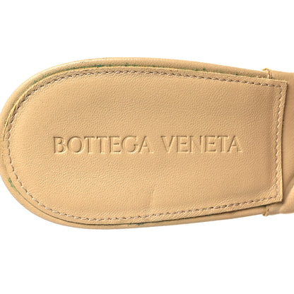 Bottega Veneta Nappa Quilted Rubber Lido Mule Sandals 37.5 Cane Sugar 7 of 7