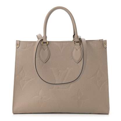 Louis Vuitton Empreinte Monogram Giant Onthego MM Tourterelle 1 of 8