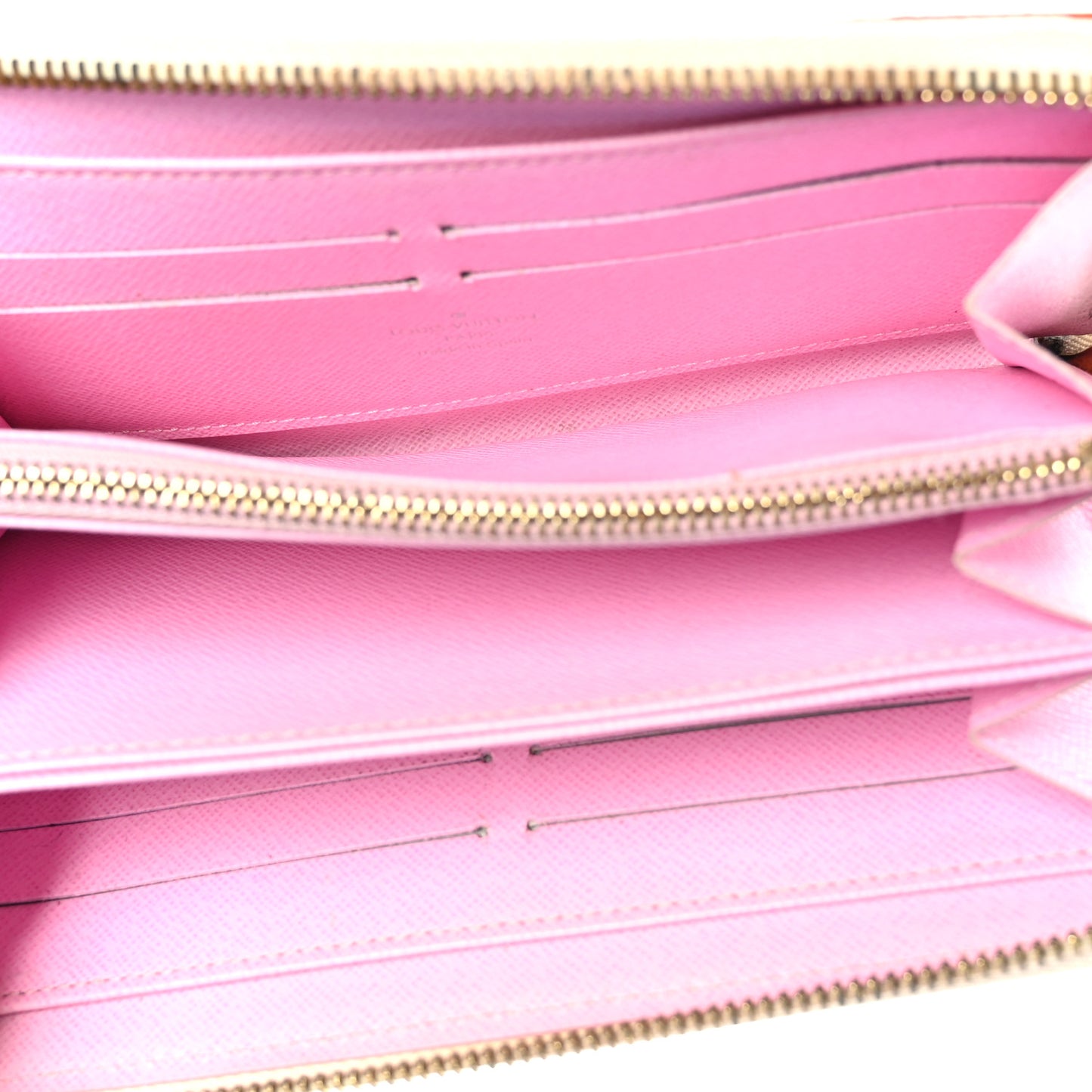 Monogram Multicolor Zippy Wallet White Litchi