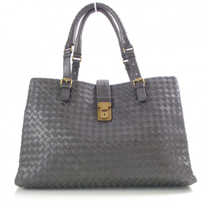 Bottega Veneta Nappa Intrecciato Roma Tote Ferro Gray 1 of 7