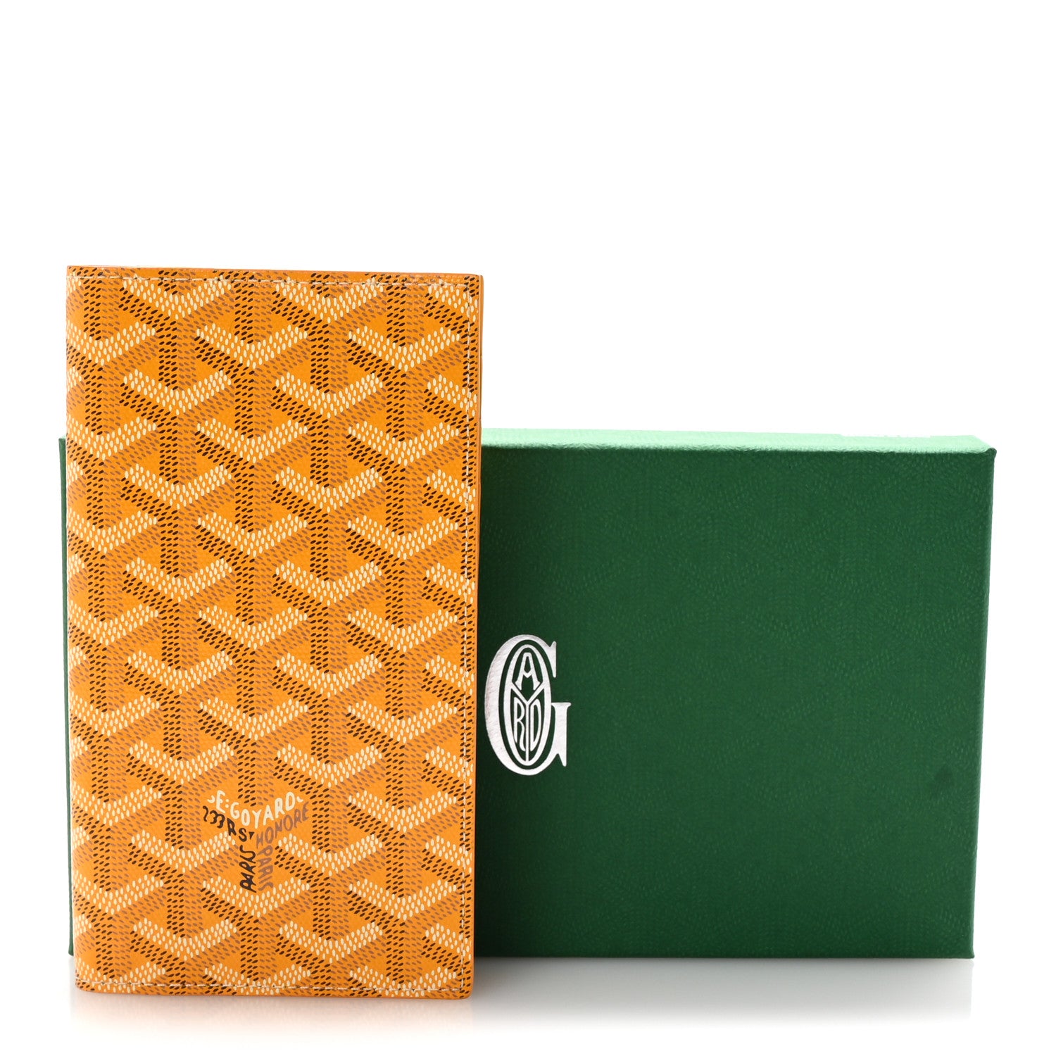 Goyard Goyardine Saint Roch Wallet Yellow 7 of 7