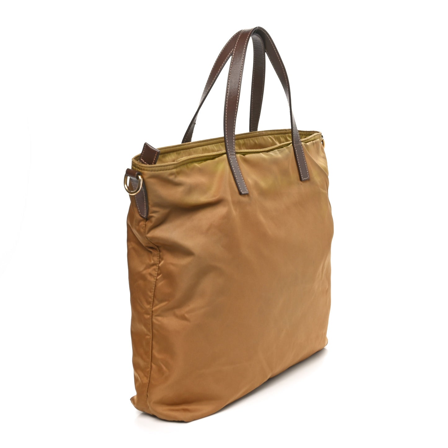 Tessuto Nylon Saffiano Tote Militare