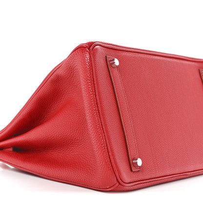 Hermes Togo Birkin 35 Rouge Garance 9 of 15