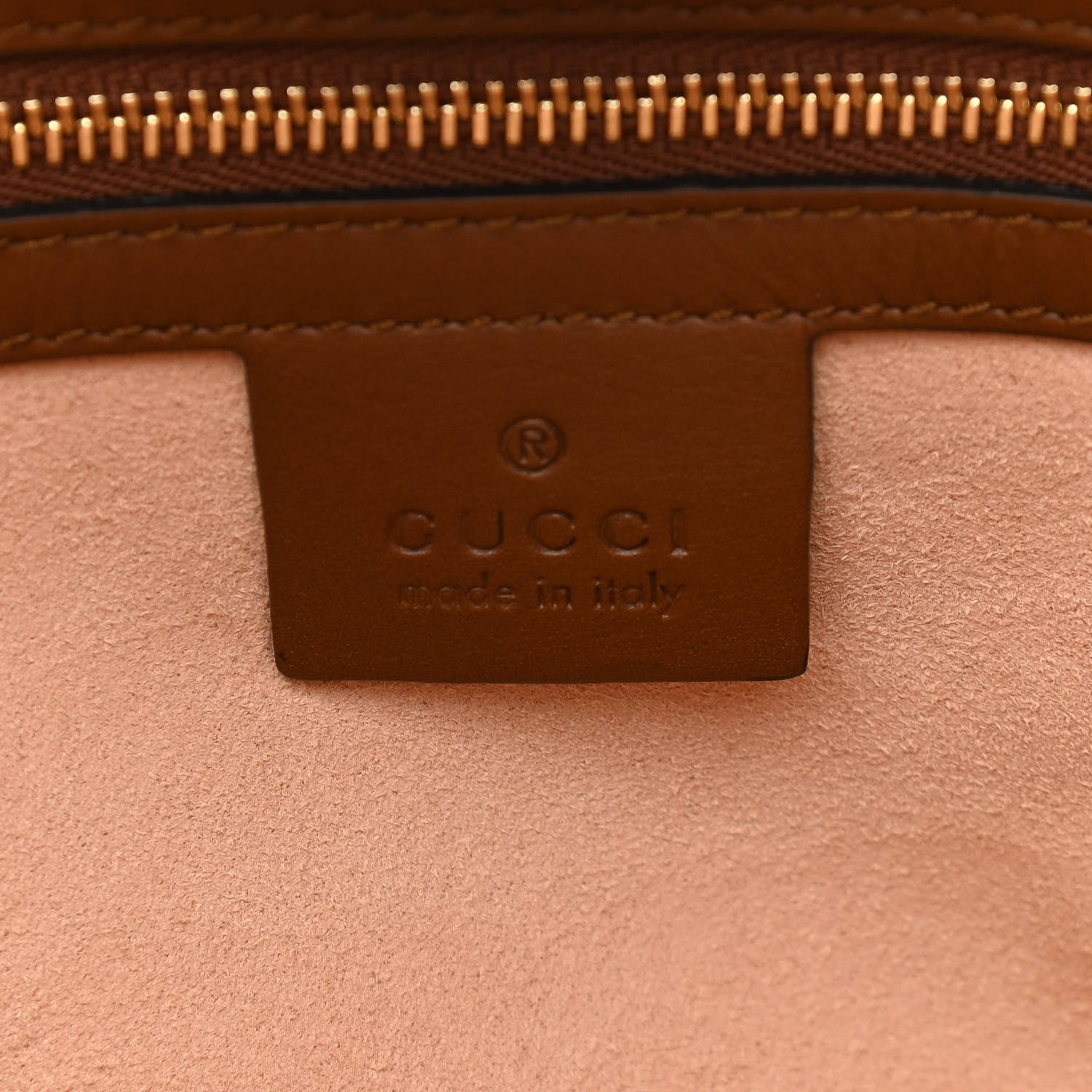 Gucci Soft GG Supreme Monogram Embroidered Crossbody Tote Brown 6 of 11