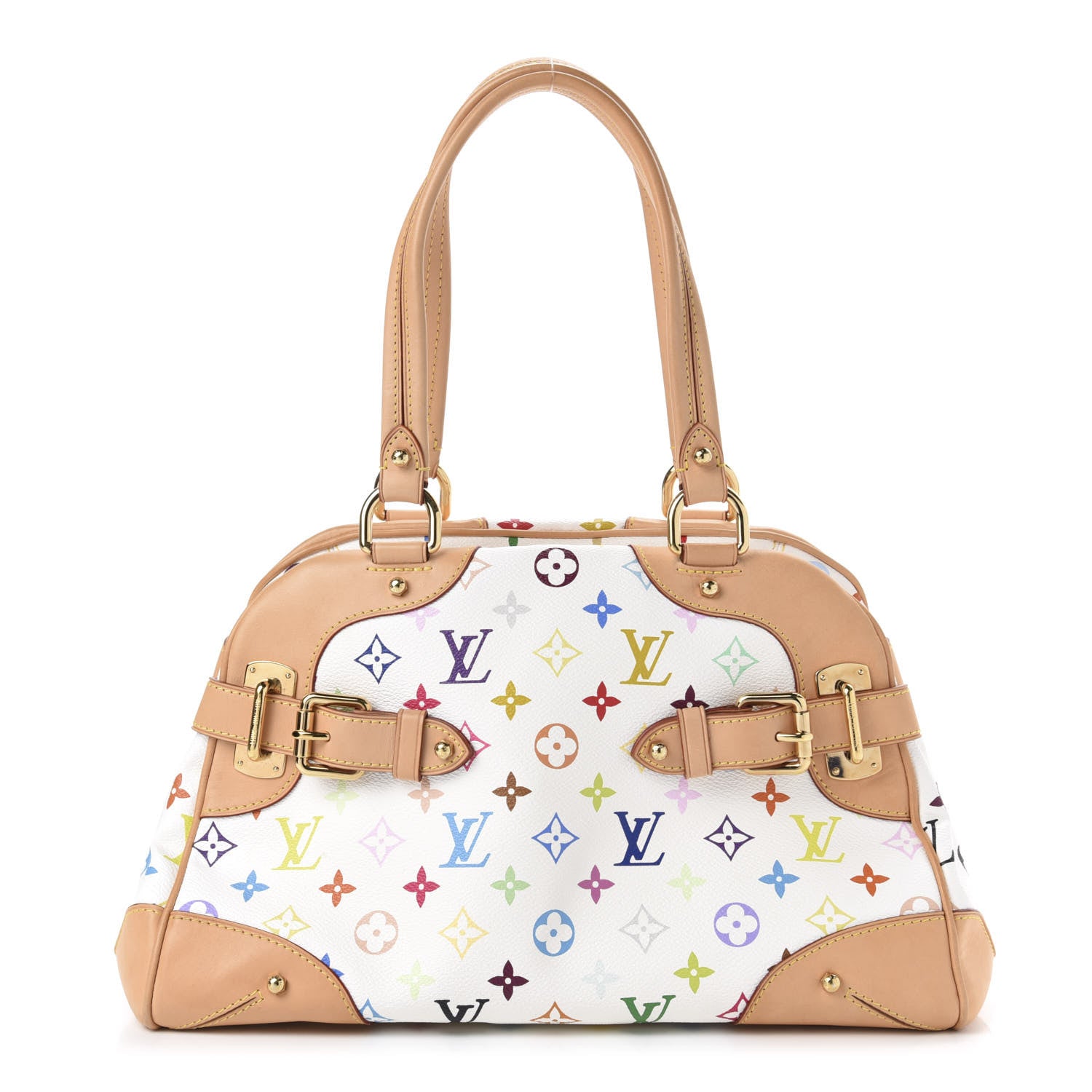 Louis Vuitton Monogram Multicolor Claudia White 1 of 13