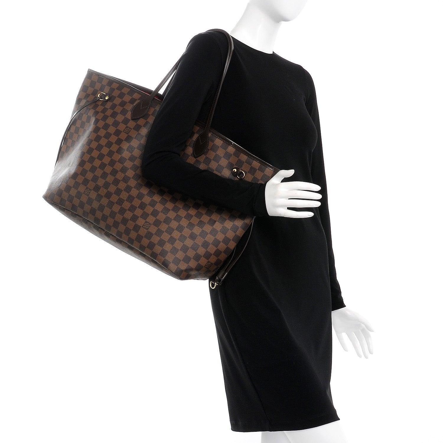 Louis Vuitton Damier Ebene Neverfull GM 2 of 7
