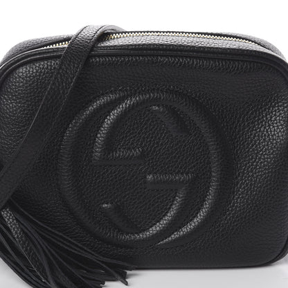 Gucci Pebbled Calfskin Small Soho Disco Bag Black 8 of 8