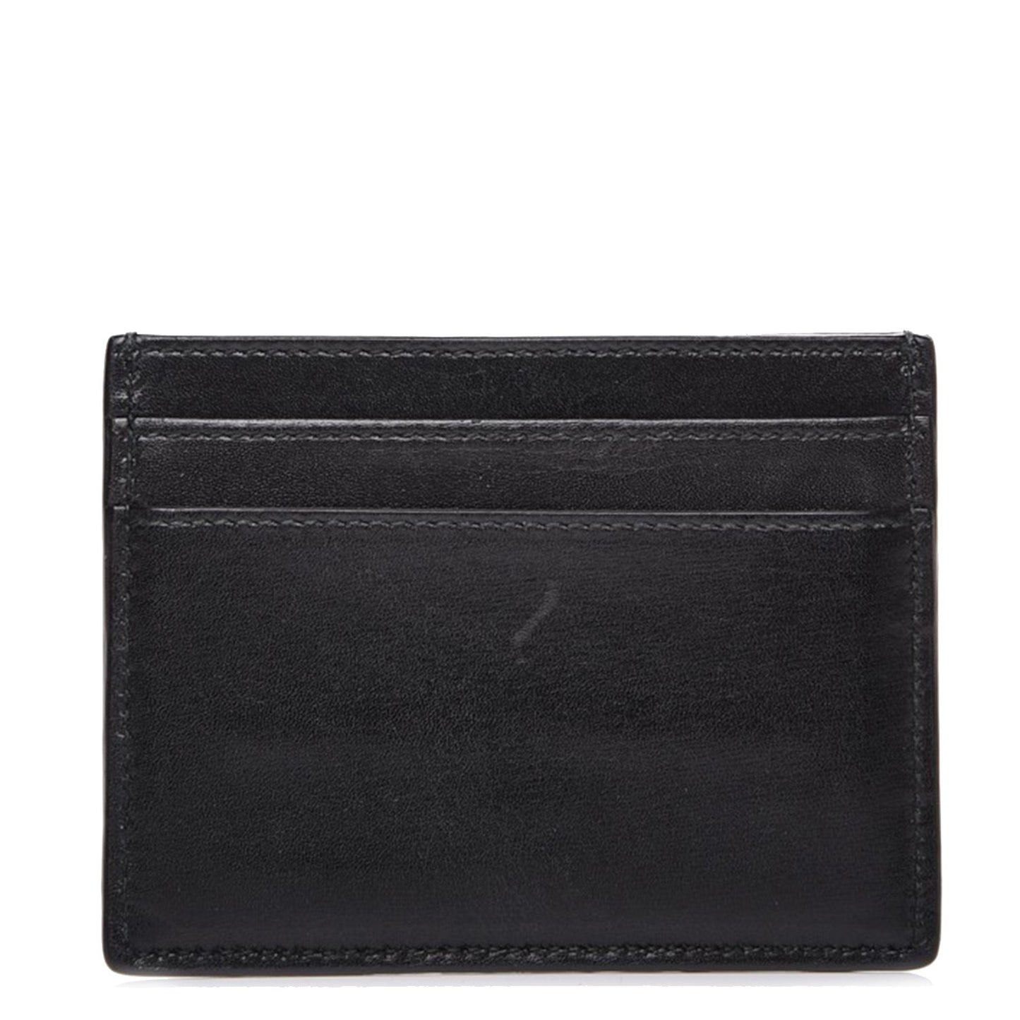 Calfskin Card Case Black