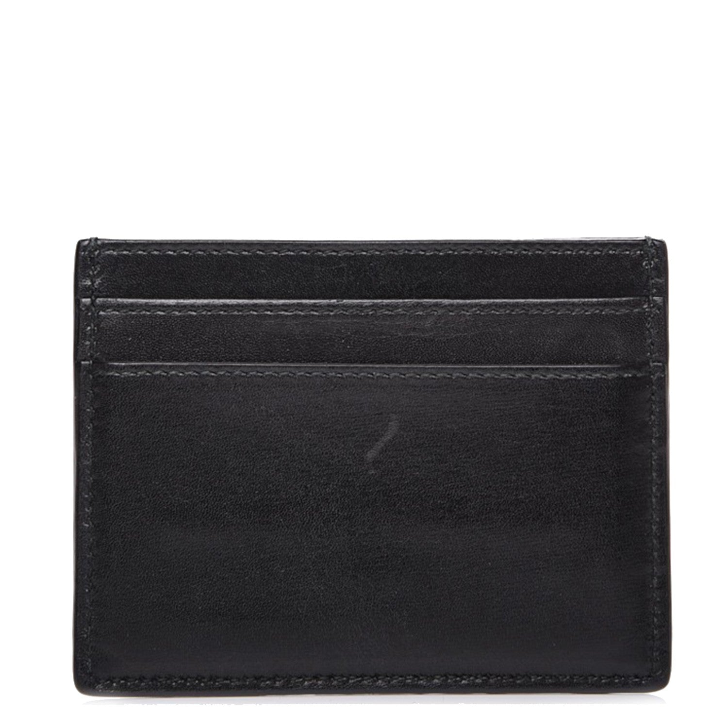 Saint Laurent Calfskin Card Case Black 3 of 7