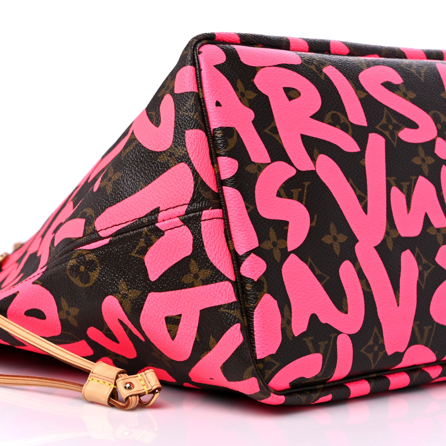 Louis Vuitton Monogram Graffiti Neverfull GM Fuchsia 8 of 12