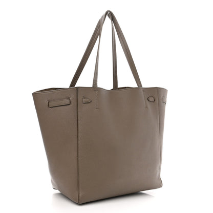 Celine Soft Grained Calfskin Small Belt Cabas Phantom Taupe 3 of 9