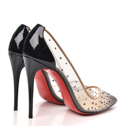 Christian Louboutin Crystal Strass Follies 100 Pumps 37 Version Hematite 4 of 10