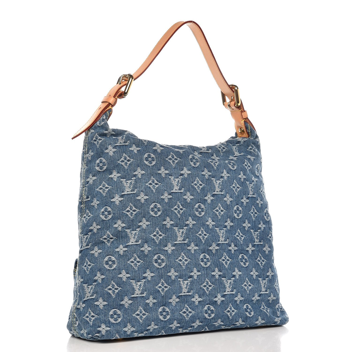 Louis Vuitton Denim Baggy GM Blue 3 of 6