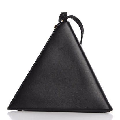 Saint Laurent Lambskin Pyramid Clutch Black 3 of 10