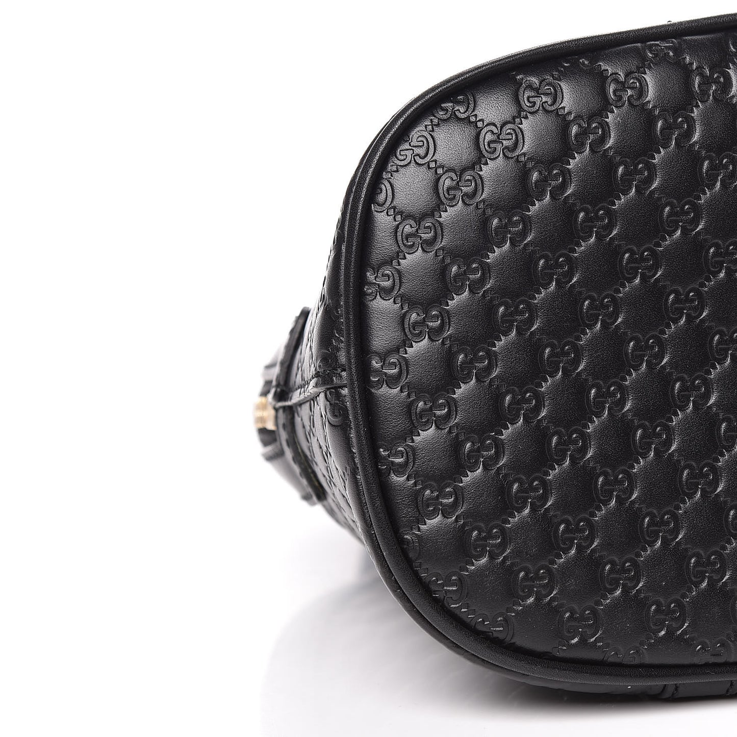 Microguccissima Mini Dome Bag Black