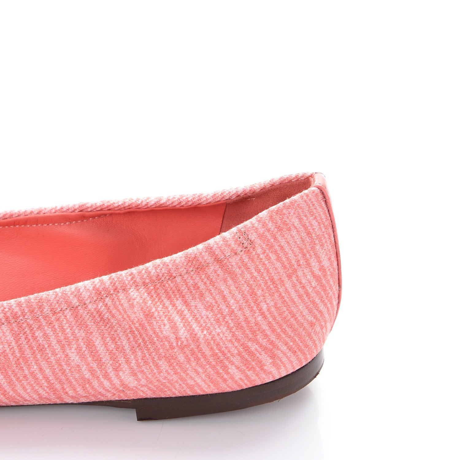 Louis Vuitton Canvas Elba Ballerina Flats 41 Corail 9 of 10