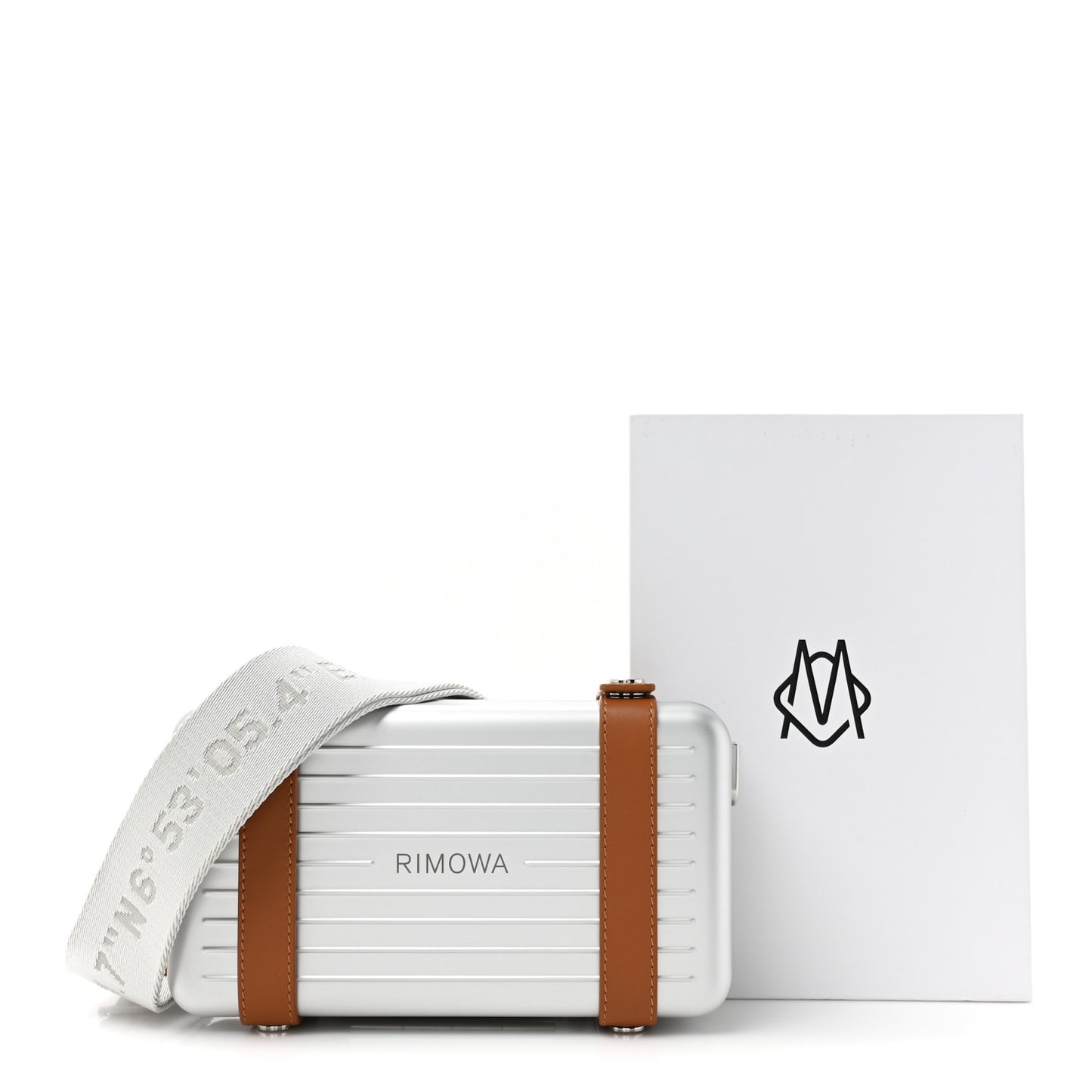 Aluminum Cross-Body Bag Silver