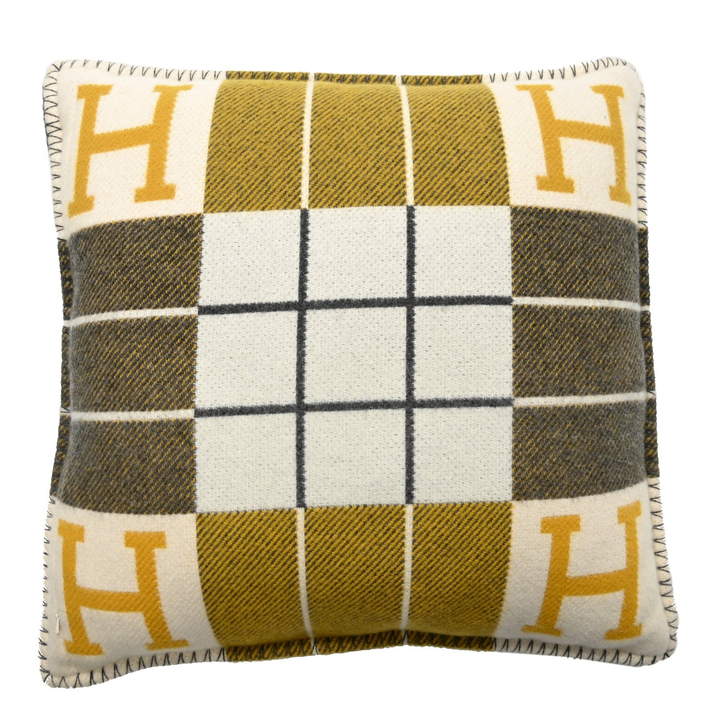 Wool Cashmere Avalon III Pillow PM Gris Soleil