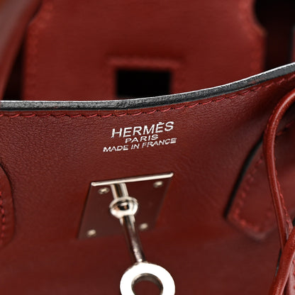 Hermes Swift Birkin 25 Rouge H 6 of 16