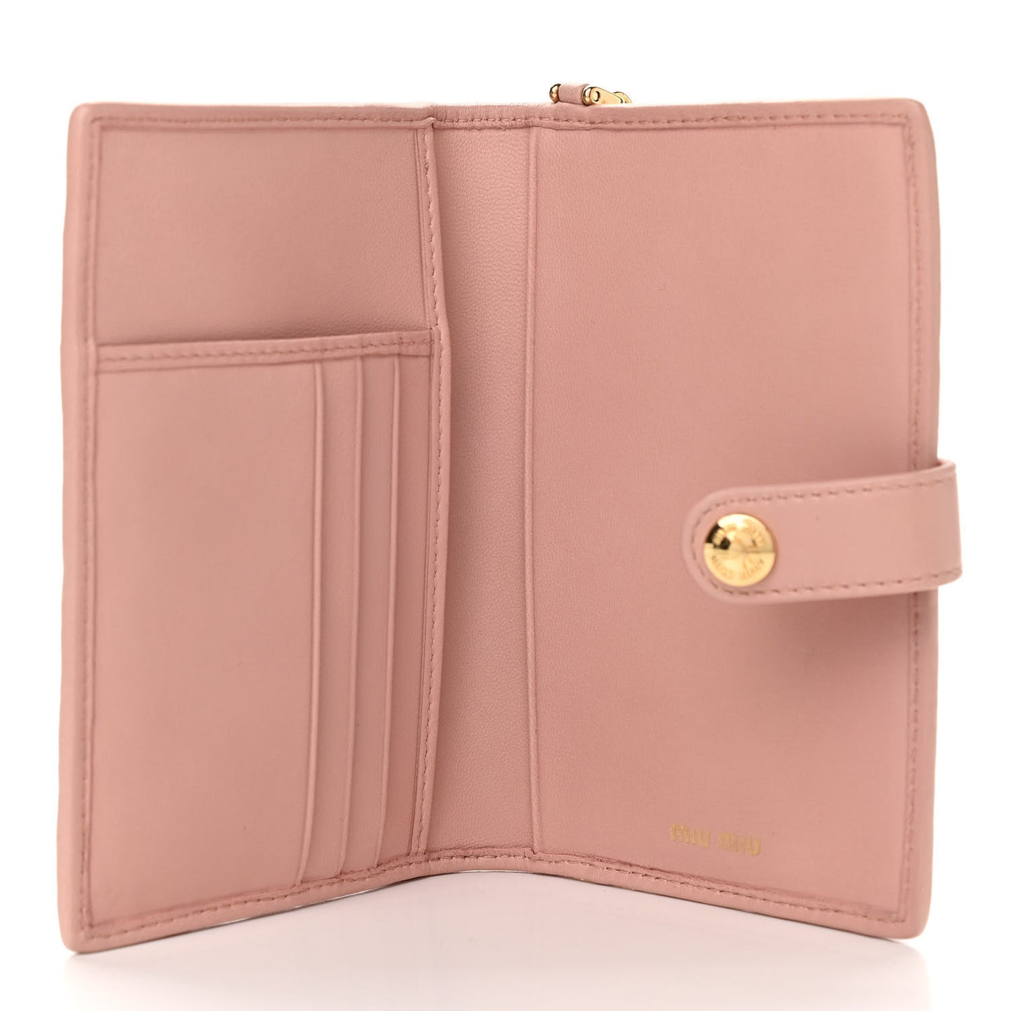 Nappa Matelasse Chain Card Holder Orchidea