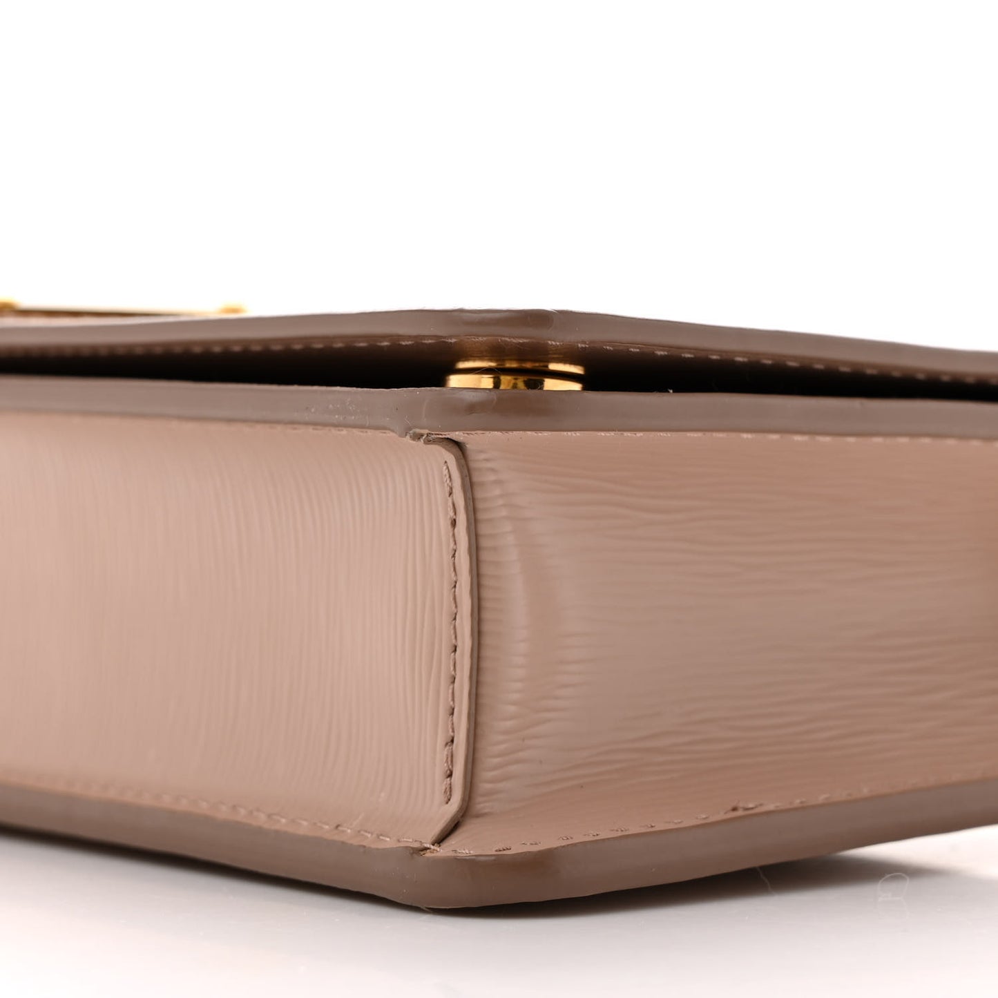 Vitello Move Triangle Logo Miniborse Cipria