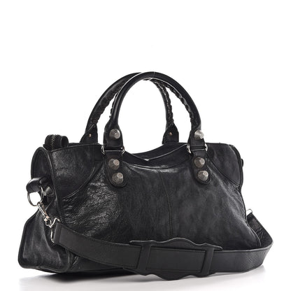 Balenciaga Agneau Giant 21 Silver Hardware Part Time Anthracite 3 of 15