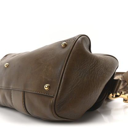 Gucci Calfskin Smilla Shoulder Bag Winter Leaf 9 of 9