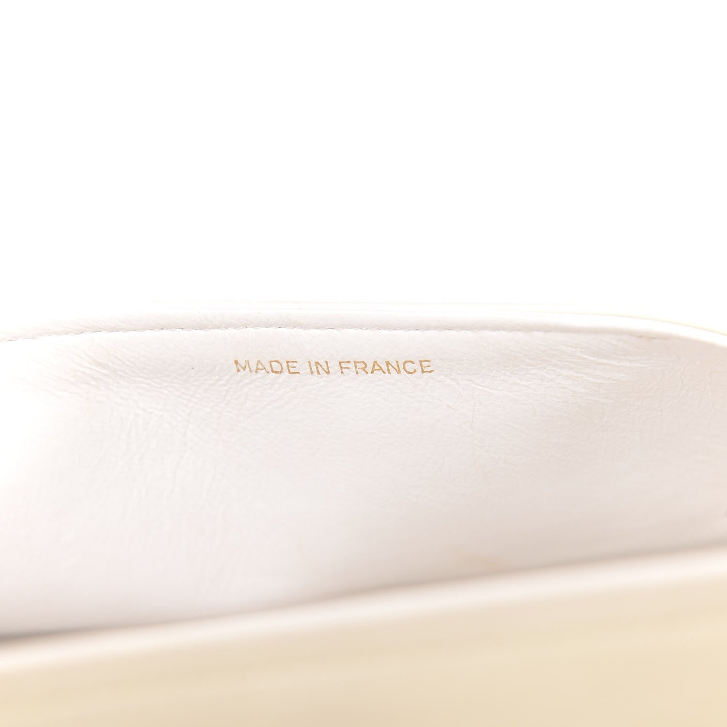 Chanel Lambskin Quilted Medium Double Flap White 8 of 13