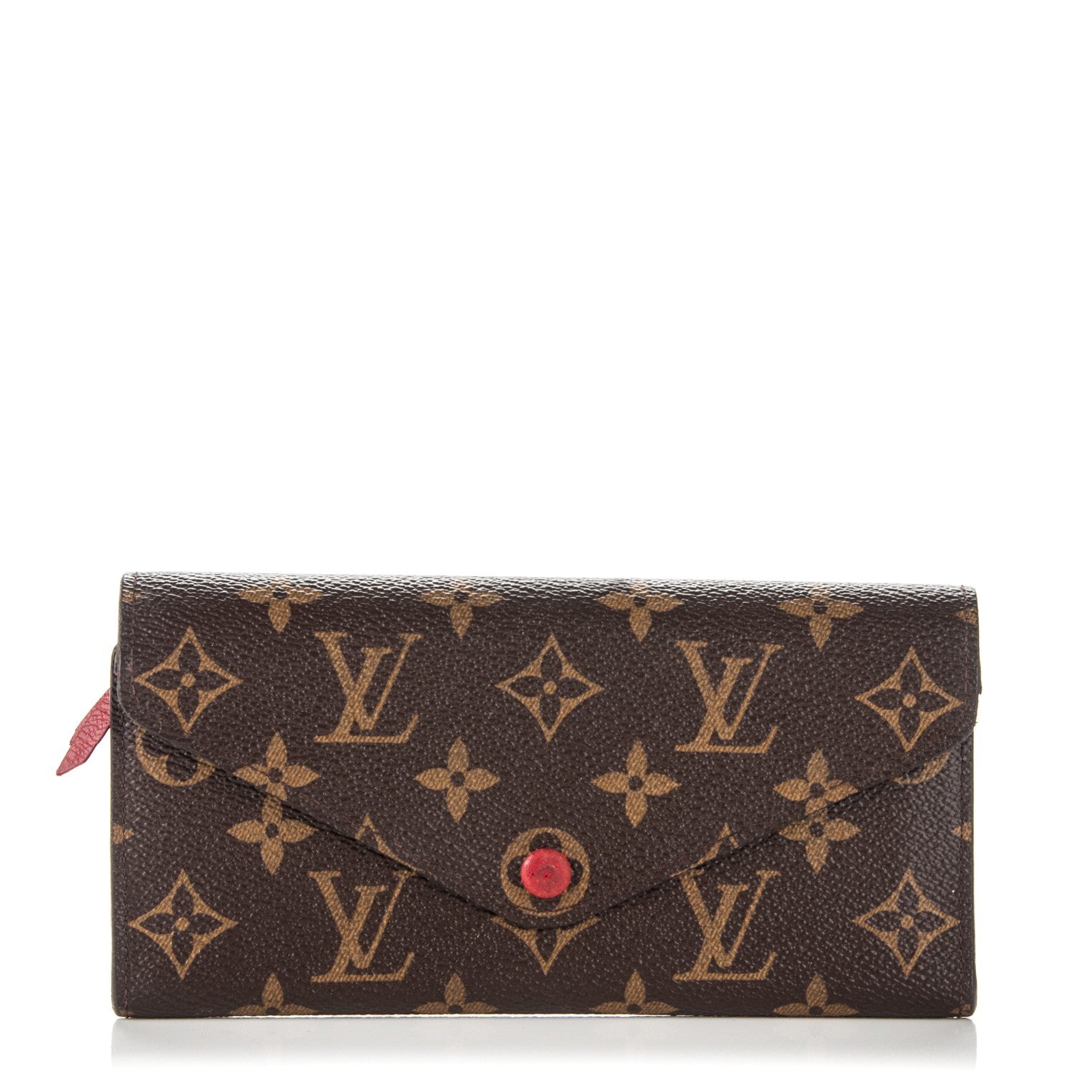 Louis Vuitton Monogram Josephine Wallet Red 1 of 7