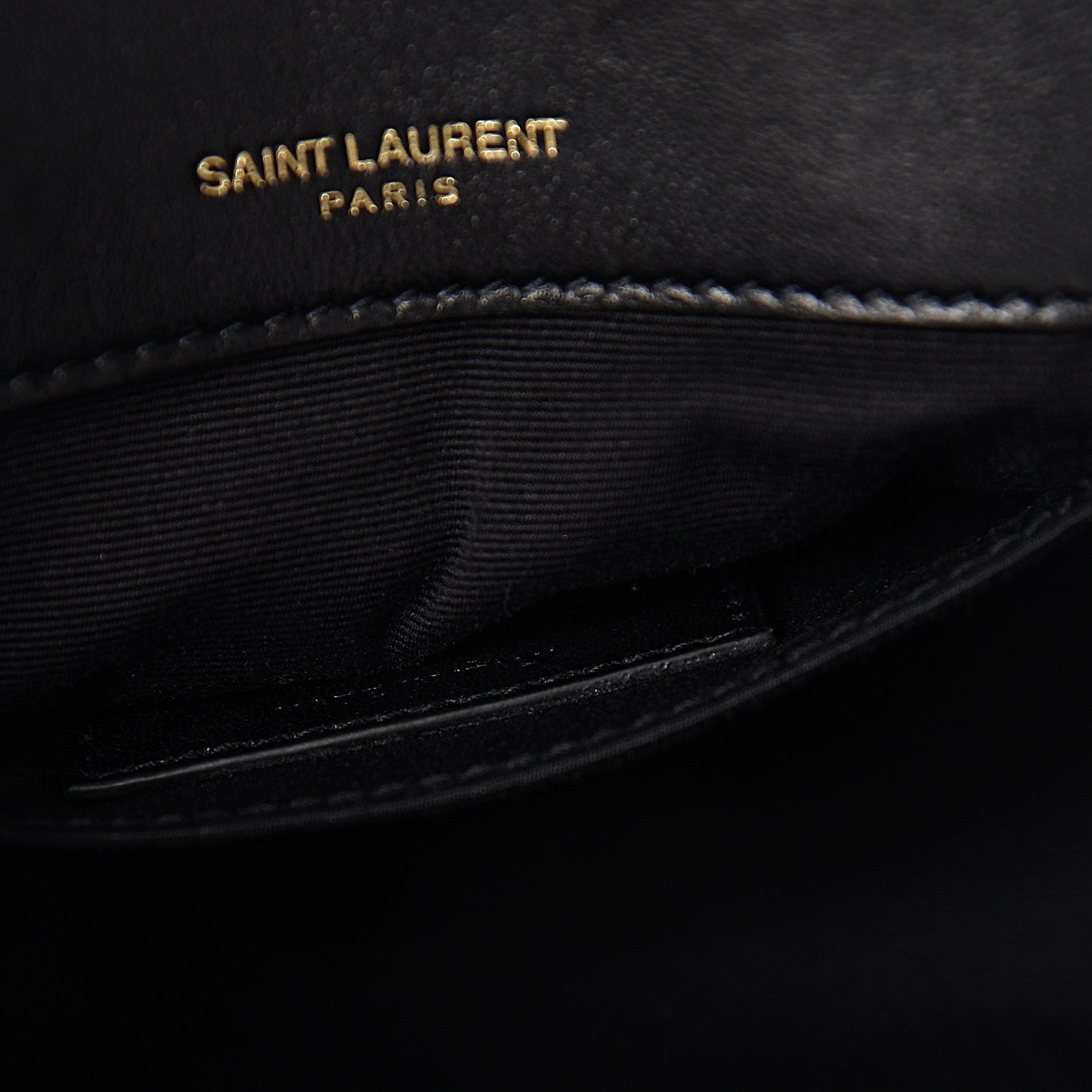 Lambskin Patchwork Monogram Small Jamie Black