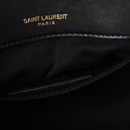 Saint Laurent Lambskin Patchwork Monogram Small Jamie Black 7 of 10