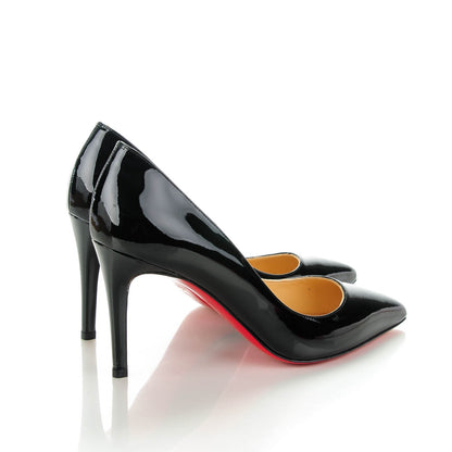 Christian Louboutin Patent Pigalle 100 Pumps 36 Black 4 of 7