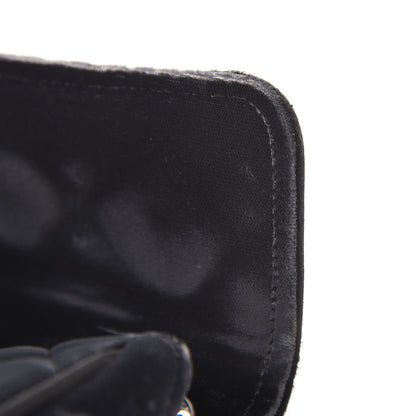 Chanel Velvet Quilted East West Flap Black 9 of 13