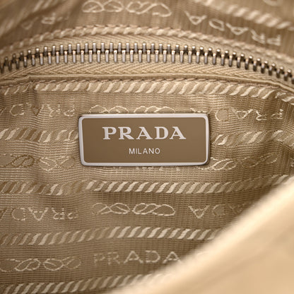 Prada Re-Nylon Triangle Quilted Padded Patchwork System Shoulder Bag Deserto 6 of 11